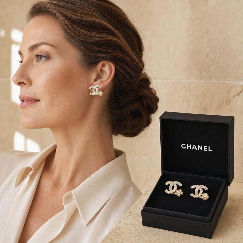 CHANEL Classic Parisian Earrings Style 3 | New with Box - Picture 9 of 9